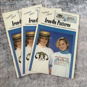 NIP Fashion Show Iron On Clothing Designs - JUNGLE BUDDIES